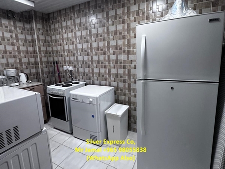 Fintas, Apartments, Flats, Houses & Villas, KWD 350/month,  Furnished,  1 BR,  100 Sq. Meter,  Fully Furnished 1 Bedroom Apartment For Rent In Fintas.