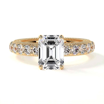 New York, Jewelry, USD 3169,  Emerald Shape-Lab Made Diamond Ring -Buy Now