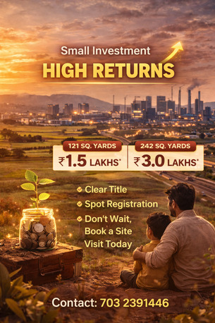 Hyderabad, Farm & Garden, INR 150000,  Secure Your Childs Future