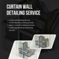 Precision-Driven Curtain Wall Detailing Services In New York City.