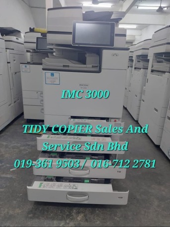 Desa Parkcity, Machinery, MYR 3700,  Ricoh Excellence: Your Partner In Productivity! IMC3000