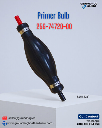 Berlin, Boats, ⛽ Primer Bulb &ndash; MPN 256-74720-00 | Quick & Reliable Fuel Priming