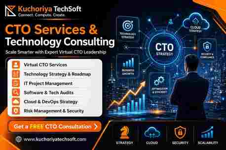 Mississauga, Software Development, CTO Advisory Services To Scale Your Tech Strategy | Kuchoriya TechSoft