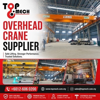 Kuala Lumpur, Business, Trusted Overhead Crane Supplier Delivering Reliable Industrial Lifting Solutions