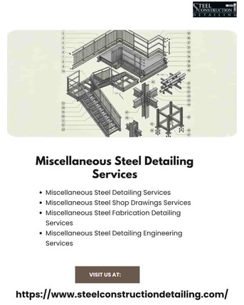 New York, Construction, Error-Free Miscellaneous Steel Detailing Services In California.