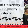 Shoolini University MBA  Eligibility Criteria