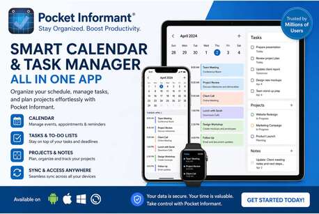 New York, Mobile Apps, Pocket Informant &ndash; Your Complete Productivity Planner