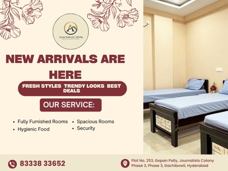 Hyderabad, Household, Coliving PG For Men And Women