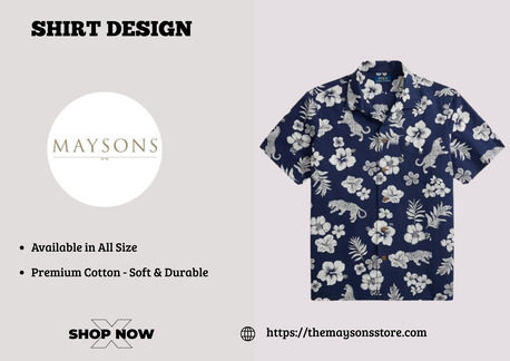 London, Clothing & Accessories, Stylish Men&rsquo;s Shirts Collection Online | The Maysons Store