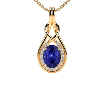 New York, Jewelry, USD 1693,  Buy High Quality Tanzanite Pendant Online With Fast Delivery