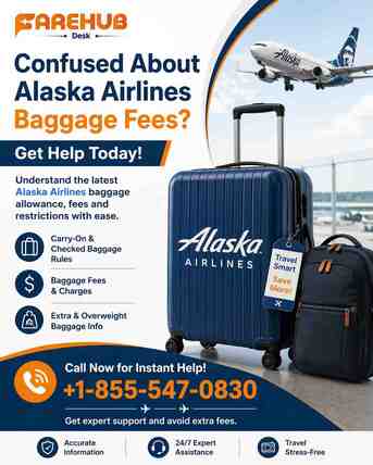 New York, Travel, Confused About Alaska Airlines Baggage Fees? Get Help Today