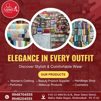 Hyderabad, Fashion & Design, Ladies Fashion Store In Hafiz Baba Nagar