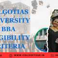 Galgotias University BBA  Eligibility Criteria