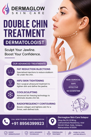 Mumbai, Medical, Double Chin Treatment Dermatologist| Advanced Skin Clinic