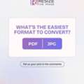 PDF Or JPG: Choose With Resize The Image Tool