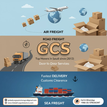 Riyadh, Relocation, Offering Competitive Rates For Both Air & Sea Freight■Depending On The Client ◇.0576809069