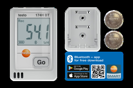 Dubai, Appliances, AED 147,  Testo 174 H BT Humidity Measuring Device