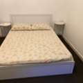 SAR 450,  Solid Queen Bed Set With Mattress Size 160.cm X 200.cm Almost Brand New Condition