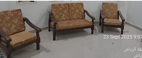 Tuwaiq, Furniture, SAR 30,  Wooden Sofa Set