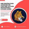 Ihre Pers?nlichen Aufn?her F?r Caps Und Textilien Professionell Sticken Lassen