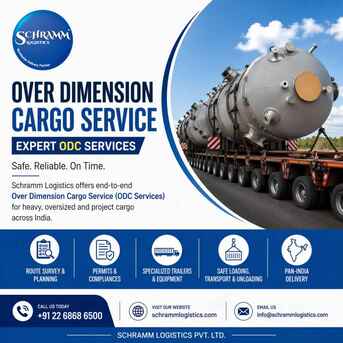 Mumbai, Logistics, Over Dimension Cargo Service | ODC Services &ndash; Schramm Logistics