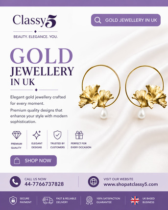 London, Fashion & Design, Gold Jewellery In UK