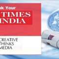 Maximize Brand Reach With Creative Thinks Media And Times Of India Advertising Rates