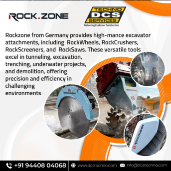 Hyderabad, Construction, Advanced Crushing Solutions With Crusher Buckets For Modern Construction