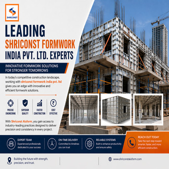 Pune, Construction, Leading Shriconst Formwork India Pvt. Ltd Experts | Shriconst Aluform