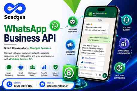 Jaipur, Computer, Grow Your Brand With WhatsApp Business API And Sendgun