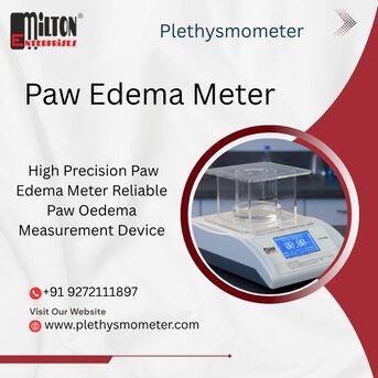 Mumbai, Business, High Precision Paw Edema Meter | Reliable Paw Oedema Measurement Device