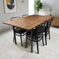 SAR 450,  Rectangular Dining Table + 4 Chairs