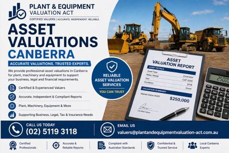 Sydney, Real Estate, Asset Valuations Canberra | Certified Plant & Equipment Valuers