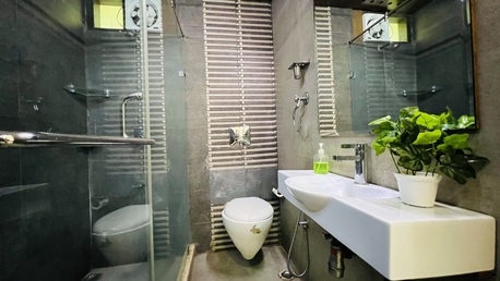 New Delhi, Apts/Flats Wanted, INR 10239/day,  Furnished,  3 BR,  2100 Sq. Feet,  3BHK Green Park, Private Garden Balcony, Lift