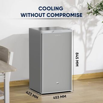 Riyadh, Household Items, SAR 295,  Brand New 9 Months Old Nikai 3 Cubic Feet Mini Refrigerator For Sale