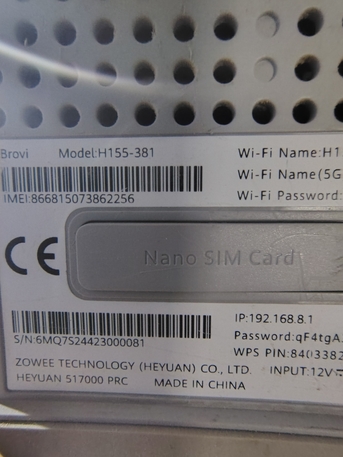 Riyadh, Computers, SAR 350,  Mobily 5G Router