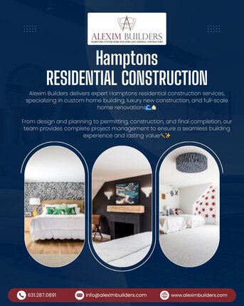 New York, Construction, Hamptons Residential Construction