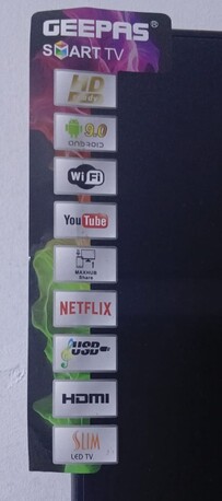 Riyadh, Household Items, SAR 250,  GEEPAS SMART TV SAME LIKE NEW EVERY THINHG WORKING