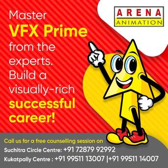 Hyderabad, Lessons Offered, B.Voc Degree In 3D Animation & VFX &mdash; Admissions Open