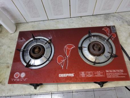 Khobar, Appliances, SAR 300,  Stove With Gas Cylinder, Regulator & Hose In Good Condition