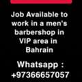 Barber Job Available At Gents Saloon