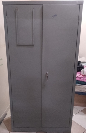 Al Malaz, Furniture, SAR 550,  2 Door Metal Wardrobe & 2 Bed Mattress