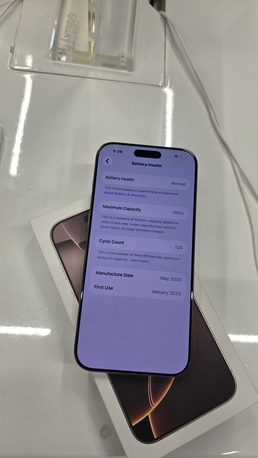Dammam, Mobile Phones, SAR 3700,  IPhone 16 Pro Max Battery Health 100