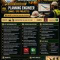 Job Title: Planning Engineer (MEP / ONGC / EPC Projects)