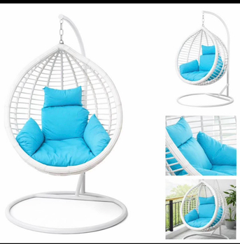 Riyadh, Furniture, SAR 280,  ⭐️ FOR SALE - ELEGANT EGG SWING CHAIR &ndash; GREAT DEAL ⭐️
