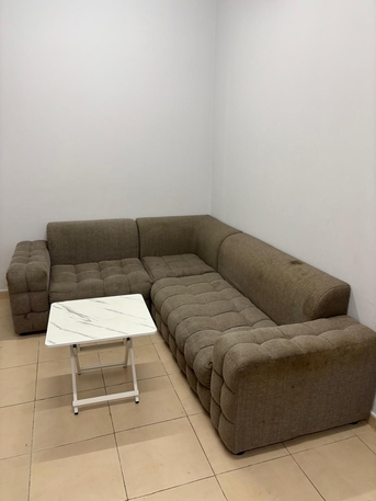 Khobar, Household Items, SAR 180,  5 SEAT L-SHAPE SOFA  FOR SALE