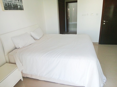 Amwaj Islands, Apartments, Flats, Houses & Villas, BHD 320/month,  1 BR,  Luxury Fully Furnished 1BHK In Amwaj With Sea View, 2 Balconies, Gym & Pool | BD 320 EWA +