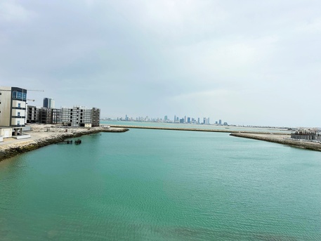 Hidd, Apartments, Flats, Houses & Villas, BHD 360/month,  3 BR,  Fully Furnished 3BHK Sea View Apartment With Maid Room & Balconies In Hidd &ndash; 360 BD
