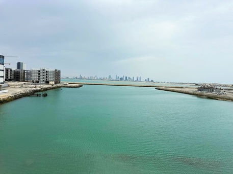 Hidd, Apartments, Flats, Houses & Villas, BHD 360/month,  3 BR,  Fully Furnished 3BHK Sea View Apartment With Maid Room & Balconies In Hidd &ndash; 360 BD