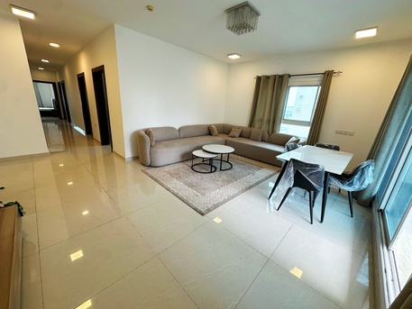 Hidd, Apartments, Flats, Houses & Villas, BHD 360/month,  3 BR,  Fully Furnished 3BHK Sea View Apartment With Maid Room & Balconies In Hidd &ndash; 360 BD